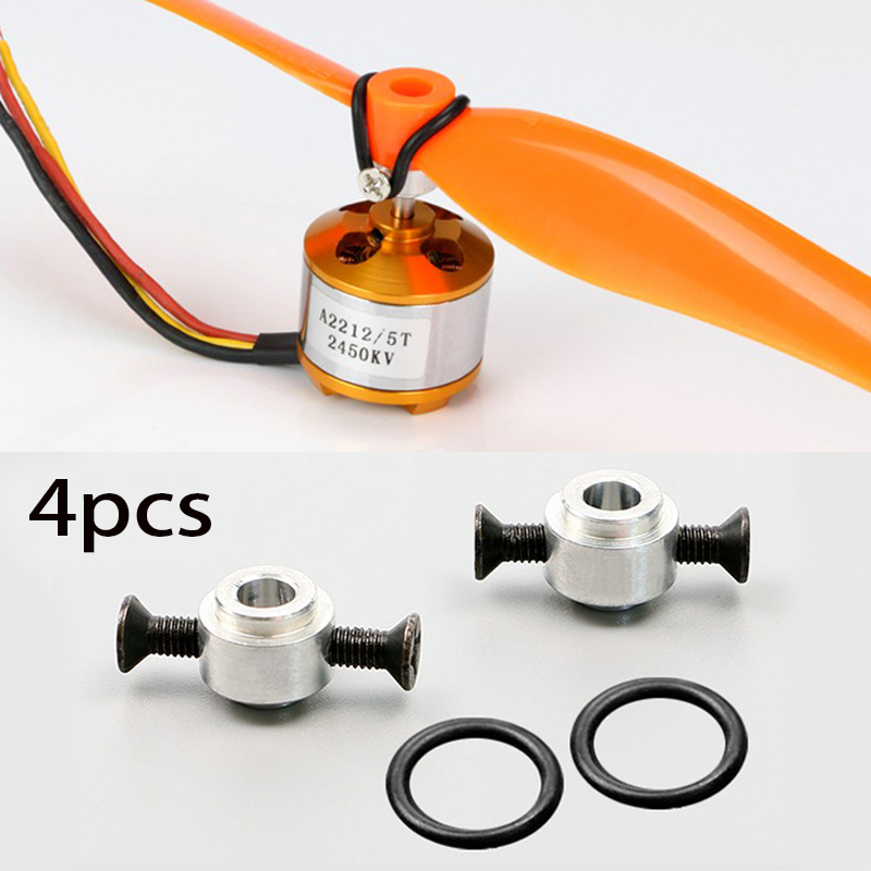 Brushless Motor Thrust Test Stand - 4PCS 3.0/3.17/4.0MM Airplane Propeller Protection Adapter